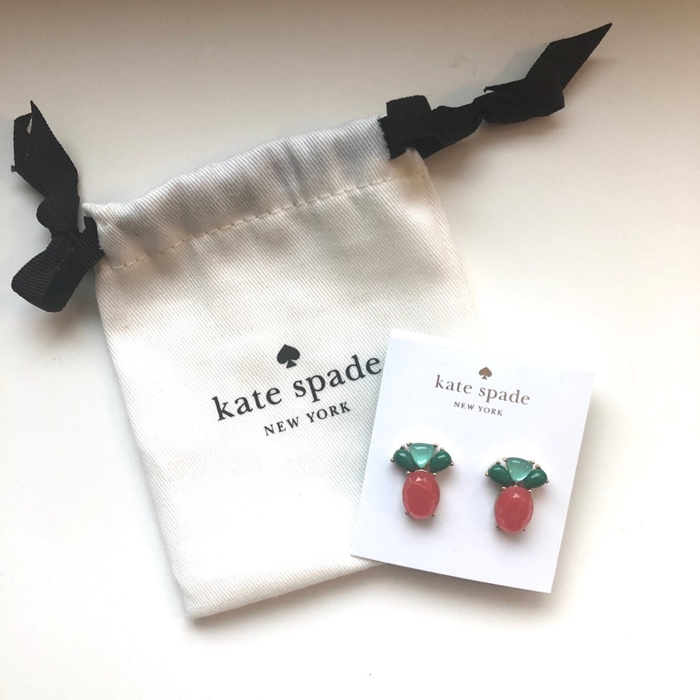 kate spade multi color stud earring